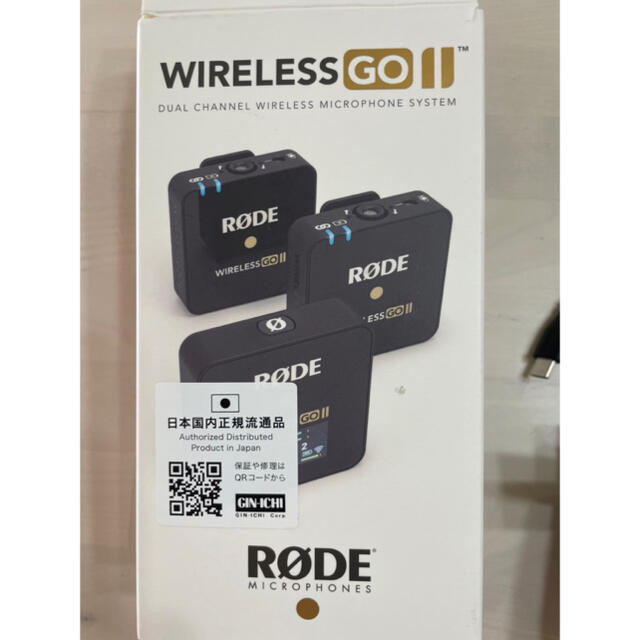 【ほぼ新品】RODE Microphones wireless go ii