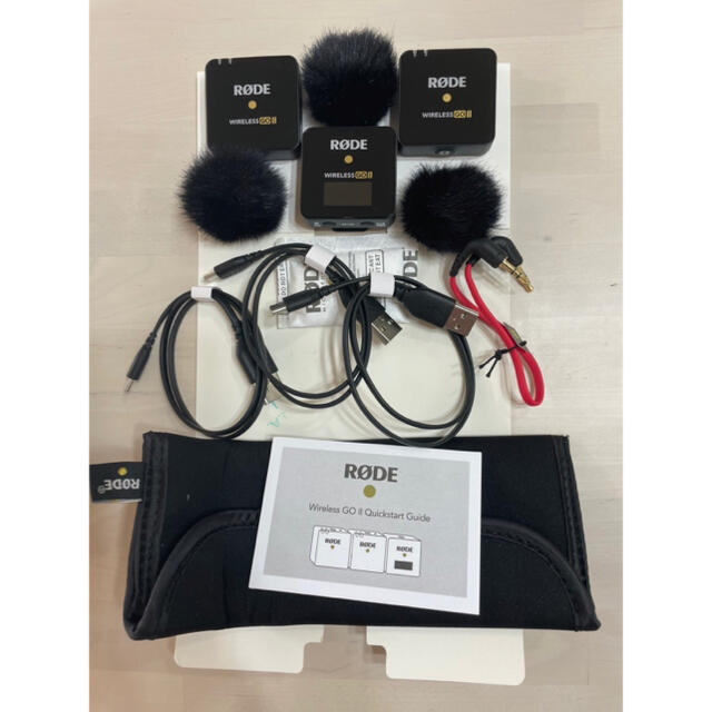 ほぼ新品】RODE Microphones wireless go ii ほぼ新品】RODE Microphones wireless go ii