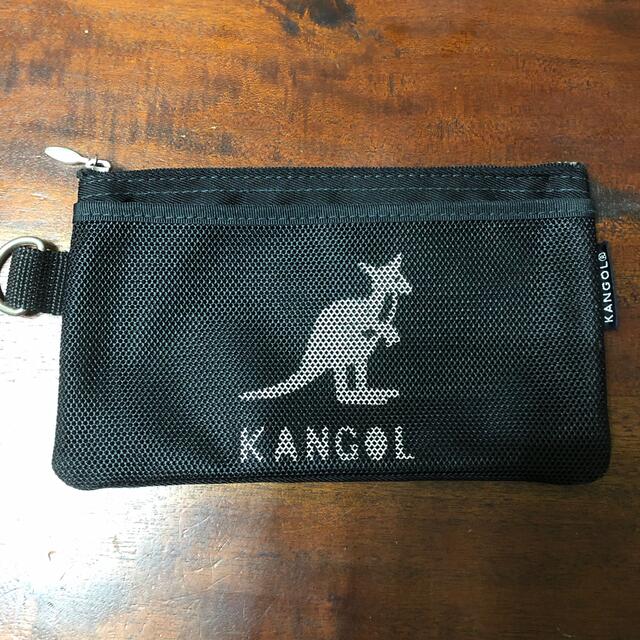 KANGOL(カンゴール)のKANGOL ペンケース　ポーチ インテリア/住まい/日用品の文房具(ペンケース/筆箱)の商品写真