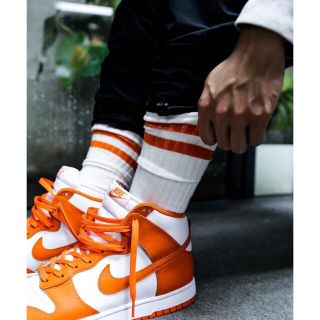 アトモス(atmos)の【完売】CHICSTOCKS x atmos 'HOOPS' RIB SOCKS(ソックス)