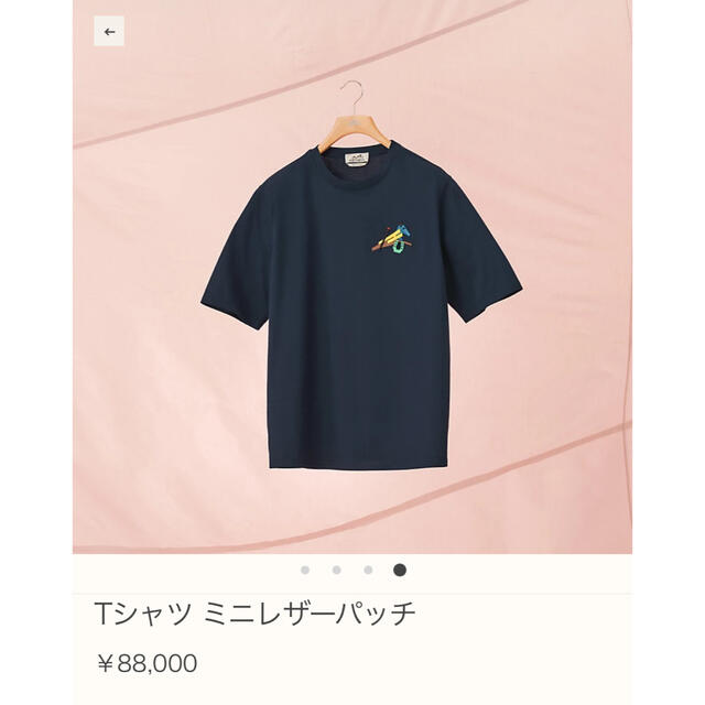 クーポン利用&送料無料 新品❗️HERMES エルメス メンズ Tシャツ ミニ