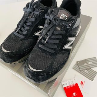 ニューバランス(New Balance)の【美品】M990v5 BK5 New Balanceニューバランス 25.5(スニーカー)