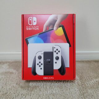 ニンテンドースイッチ(Nintendo Switch)の[新品] ニンテンドースイッチ本体 有機EL ホワイト (Switch)(家庭用ゲーム機本体)