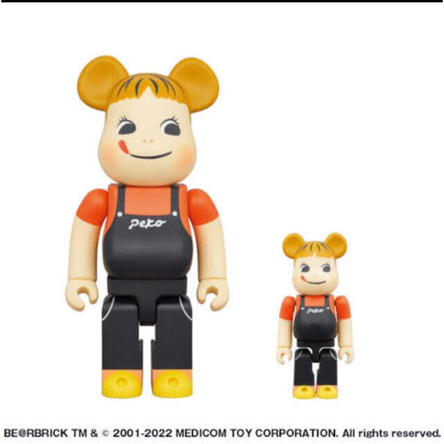 エンタメ/ホビーBE＠RBRICK ペコちゃん コーヒーミルキー 100％ ＆ 400％