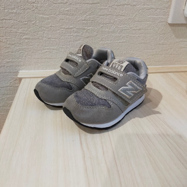 New Balance(ニューバランス)のニューバランス 996 グレー 13cm キッズ/ベビー/マタニティのベビー靴/シューズ(~14cm)(スニーカー)の商品写真