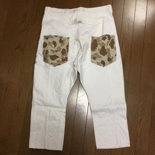 ジュンヤワタナベコムデギャルソン(JUNYA WATANABE COMME des GARCONS)のJunya  MAN コットンツイル サルエル カモポケット(サルエルパンツ)