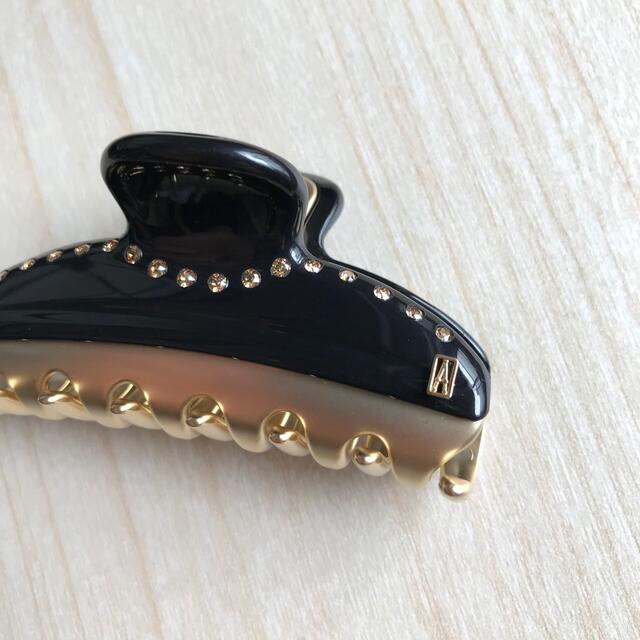 GINGER掲載商品】 新品 M 黒 ALEXANDRE DE PARIS ヘアクリップ ヴァン