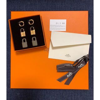 エルメス(Hermes)の【のこ様専用】エルメス ピアス オーケリー ピンクゴールド エトゥープ(ピアス)