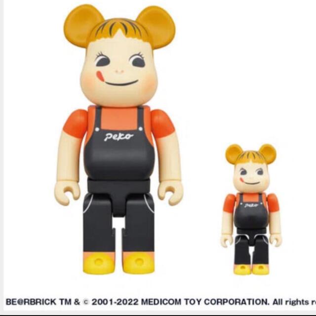 BE@RBRICK ペコちゃん コーヒーミルキー 100%&400%100%400%状態