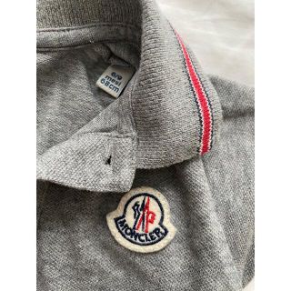 モンクレール(MONCLER)のモンクレール　ロンパース　グレー　6-9M(ロンパース)