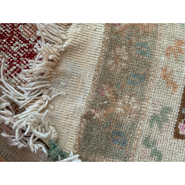 51/120 1950's ViNTAGE SMALL RUG 6