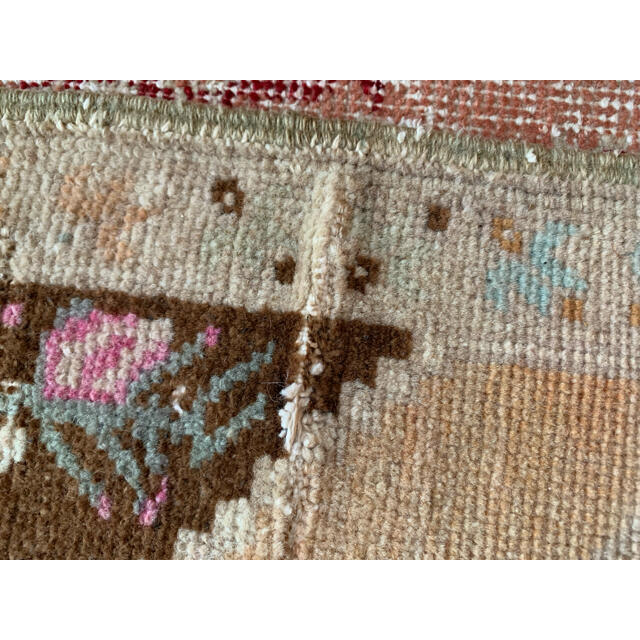 51/120 1950's ViNTAGE SMALL RUG 7