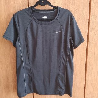 ナイキ(NIKE)のナイキ NIKE FIT DRY 黒 ブラック Tシャツ ランニングウェア(ウェア)