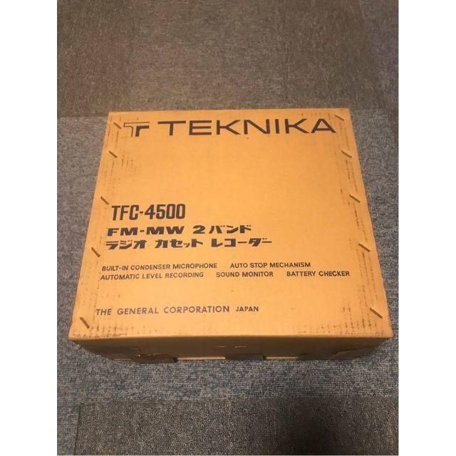 その他未使用TEKNIKA TFC-4500サウンドカスタム ラジオカセットレコーダー