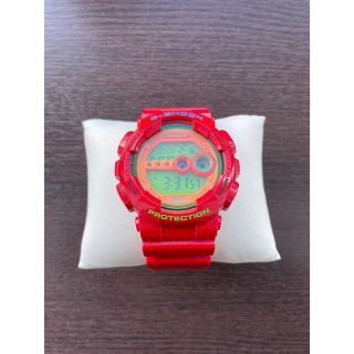 ジーショック(G-SHOCK)の廃盤モデル G-SHOCK GD-100HC-4JF 腕時計(腕時計(デジタル))