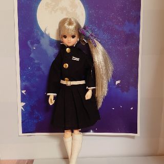 リカちゃん　ハンドメイド服96　洋服上下セット(その他)