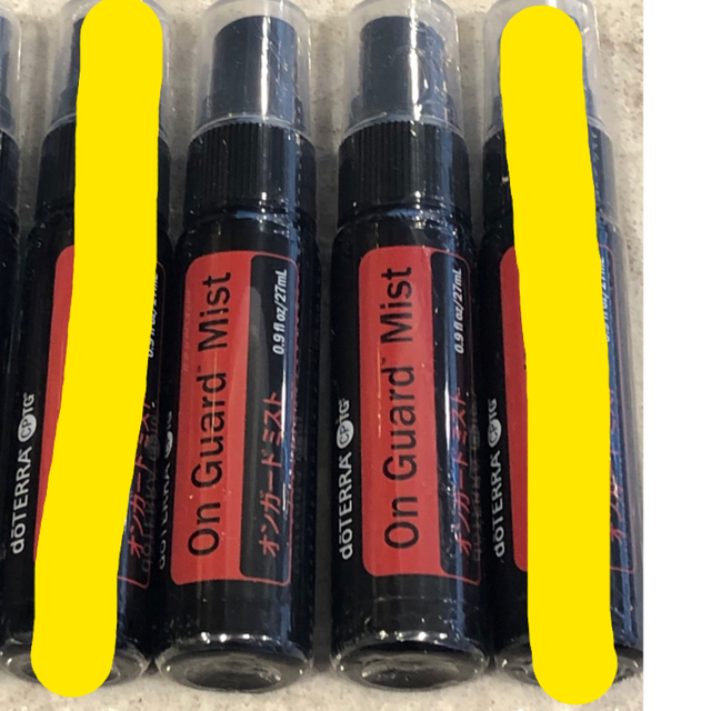 doTERRA ドテラ オンガードミスト☆2本セット コスメ/美容のリラクゼーション(アロマスプレー)の商品写真