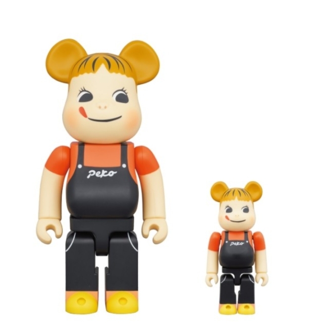 BE＠RBRICK ペコちゃん コーヒーミルキー 100％ ＆ 400-