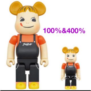 フジヤ(不二家)のBE＠RBRICK ペコちゃん コーヒーミルキー 100％ & 400％(その他)