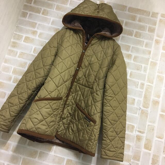 【美品】lavenham クレイドン 裏地ファー