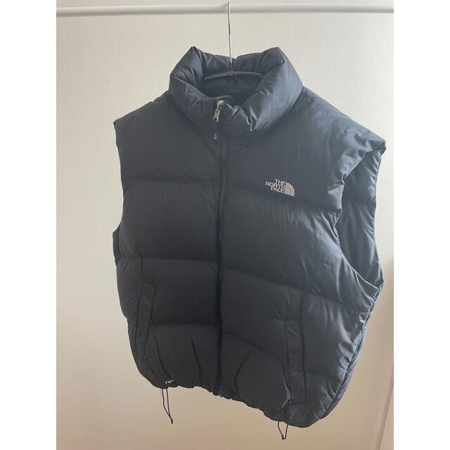 57中古品コンディションTHE NORTH FACE Nuptse ノースフェイス ヌプシ ノースリーブ