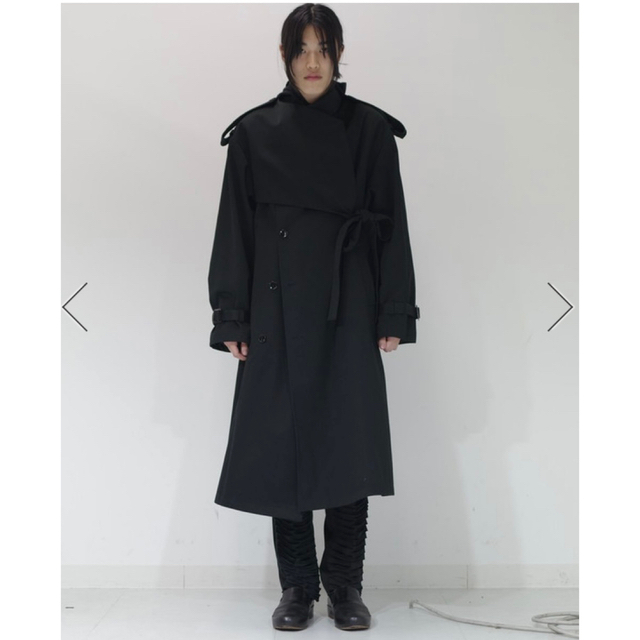 keisuke yoshida 20aw belted trench 取り除き coat keisuke yoshida 20aw belted trench 取り除き coat