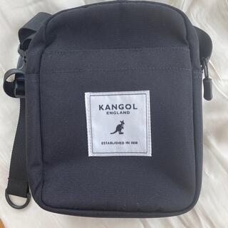 カンゴール(KANGOL)のKANGOL ショルダーバッグ　ブラック(ショルダーバッグ)