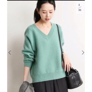 専用 IENA ドルマンプルオーバー+FRaMeWORK ヒョウ柄薄手ニット
