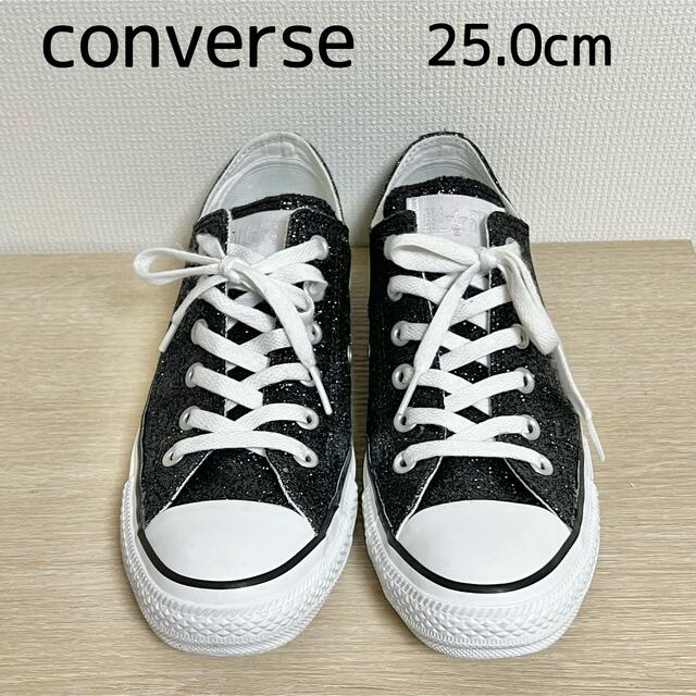 CONVERSE(コンバース)の【converse】All star GLITTER OX 25.0cm レディースの靴/シューズ(スニーカー)の商品写真