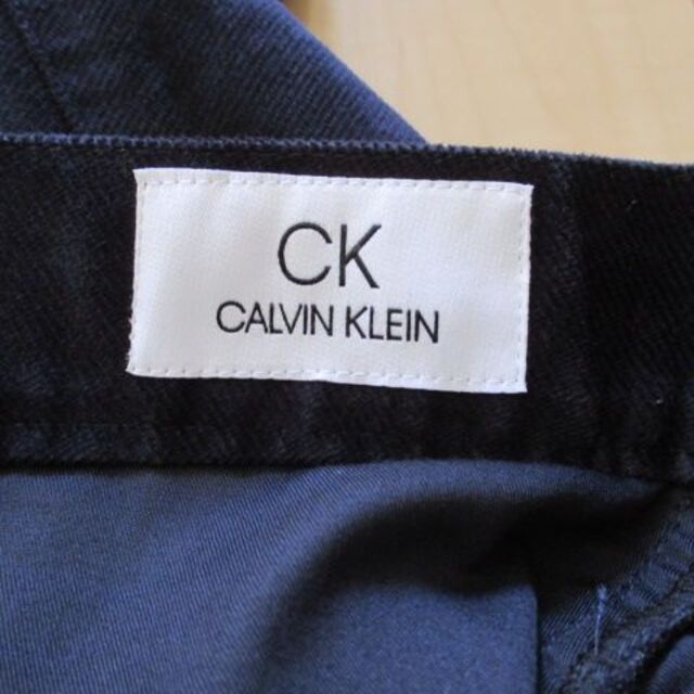 Calvin Klein(カルバンクライン)の新品 カルバンクライン CK ネイビー パンツ 73 オンワード樫山 メンズのパンツ(その他)の商品写真