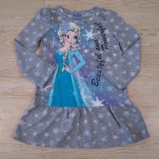 ディズニー(Disney)のディズニープリンセス　アナと雪の女王エルサ　ワンピース　110(ワンピース)