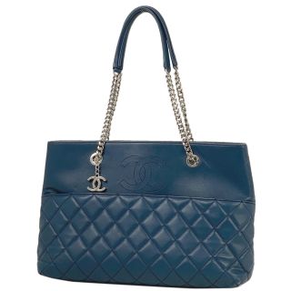 シャネル(CHANEL)のシャネル ココマーク チェーン トートバッグ レディース 【中古】(トートバッグ)