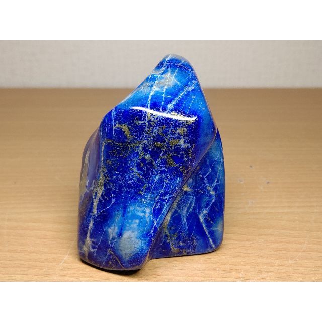 鮮青 356g ラピスラズリ 原石 鉱物 宝石 ジュエリー 鑑賞石 自然石