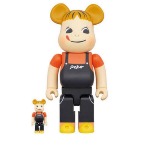 BE@RBRICK ペコちゃん コーヒーミルキー 100%&400% ハンドメイドのおもちゃ(フィギュア)の商品写真