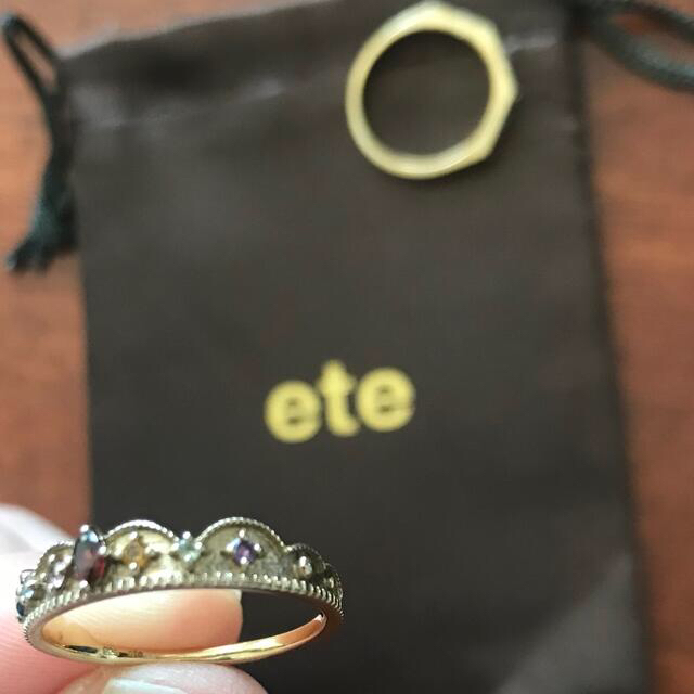 ete(エテ)のete 2012 クリスマス　リング　セット レディースのアクセサリー(リング(指輪))の商品写真