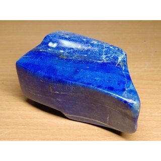 鮮青 375g ラピスラズリ 原石 鉱物 宝石 鑑賞石 自然石 誕生石 水石