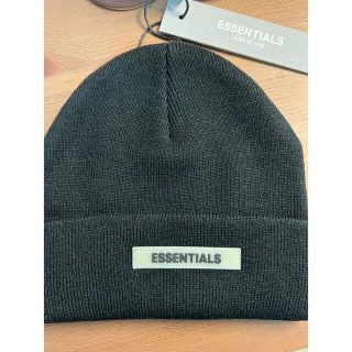 フォグエッセンシャルズ 　FOG essentials ニット帽  ビーニー　黒(ニット帽/ビーニー)