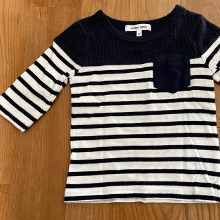 グローバルワーク(GLOBAL WORK)のカットソー  7部袖　GLOBAL WORK Sサイズ　(Tシャツ/カットソー)