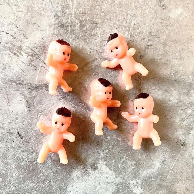 ミニチュア ベビードール 赤ちゃん人形 5個セット type.B キッズ/ベビー/マタニティのおもちゃ(ぬいぐるみ/人形)の商品写真