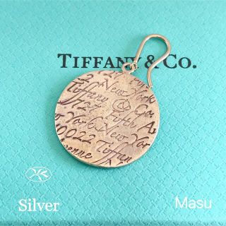 ティファニー(Tiffany & Co.)のTIFFANY&Co. ティファニーノーツ ラウンド ピアス片耳のみ(ピアス)