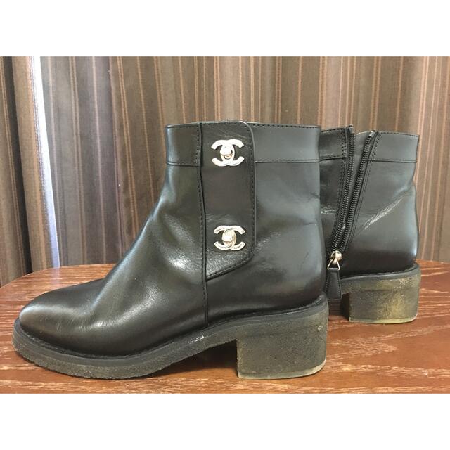 シャネル ターンロック ショートブーツ 36 | www.carmenundmelanie.at