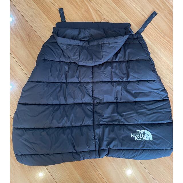 THE NORTH FACE - ノースフェイス ベビーシェルブランケット ブラック 抱っこ紐カバー　黒