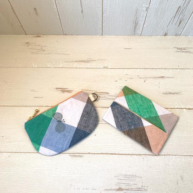 ハンドメイド ミナペルホネン 小さなポーチとティッシュカバーセット 専用