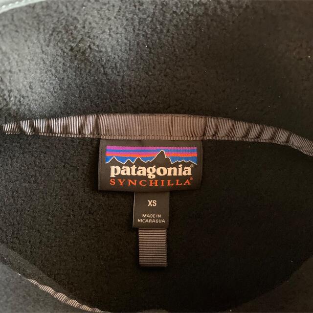 patagonia(パタゴニア)の【美品】パタゴニア  シンチラ　スナップt  黒　xs メンズのトップス(その他)の商品写真