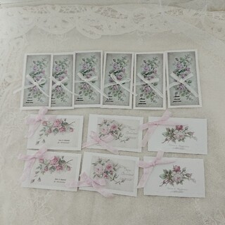 薔薇のタグカード(カード/レター/ラッピング)