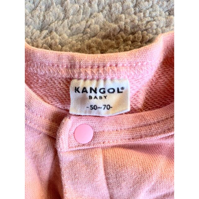 KANGOL(カンゴール)のKANGOL☆ロンパース キッズ/ベビー/マタニティのベビー服(~85cm)(ロンパース)の商品写真