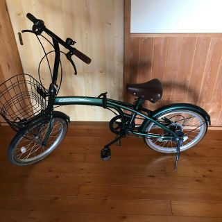 シマノ(SHIMANO)の折りたたみ自転車　送料込　美品(自転車本体)