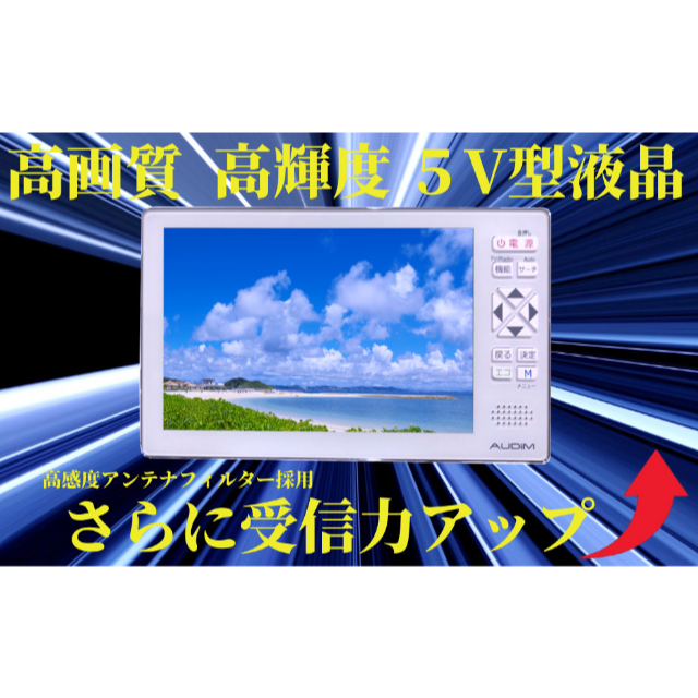 ポータブルテレビ + テレビ線（おまけ）