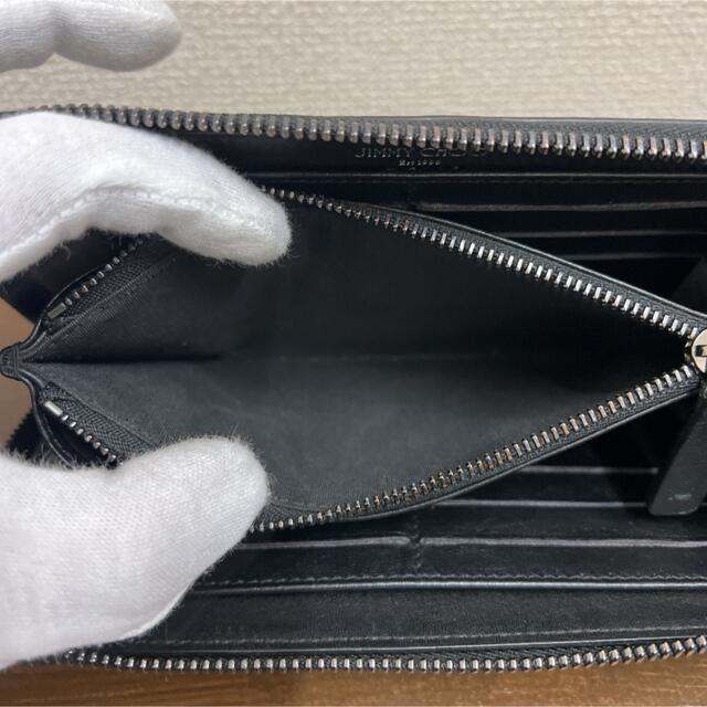 JIMMY CHOO(ジミーチュウ)のJIMMY CHOO ジミーチュウ スタースタッズ 長財布 ブラック レディースのファッション小物(財布)の商品写真