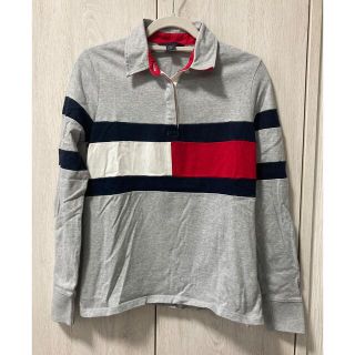 トミーヒルフィガー(TOMMY HILFIGER)のtommy hilfiger レディース　長袖　ポロシャツ(ポロシャツ)